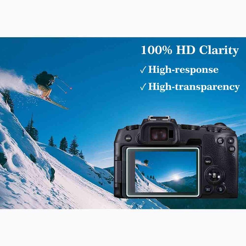 ULBTER EOS RP Glass Screen Protector for Canon EOS RP Mirrorless Digital Camera, ULBTER 9H Tempered Glass Screen Protector Edge to Edge Protection,Anti-Scrach Anti-Fingerprint Anti-Dust Anti-Bubble [3 Pack] - Image 5